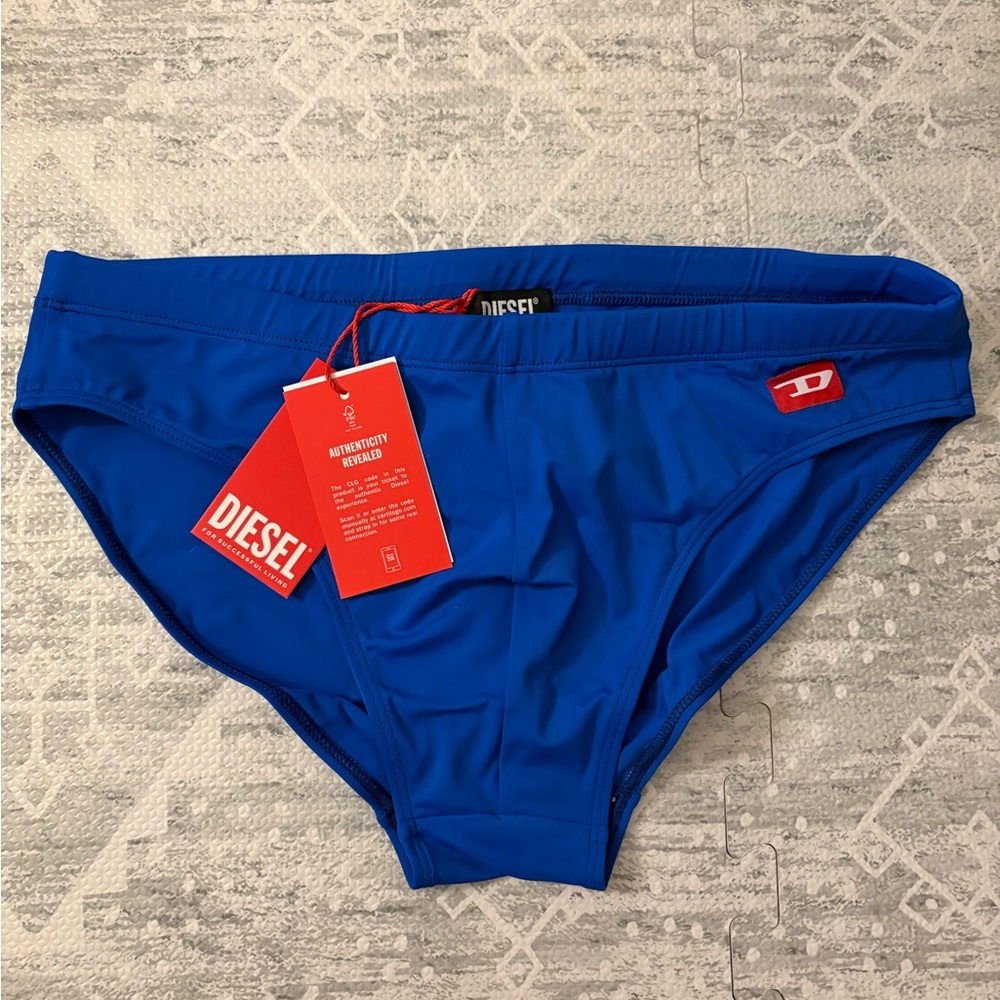 Diesel BMBR-JACK SW BRIEF in Dark Blue - Men’s Swim Briefs
